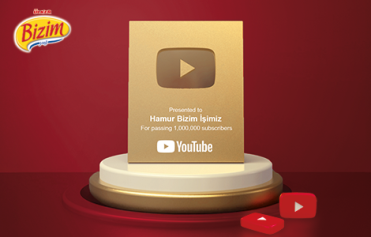 “Hamur Bizim İşimiz” YouTube Kanalı 1 milyon aboneye ulaştı